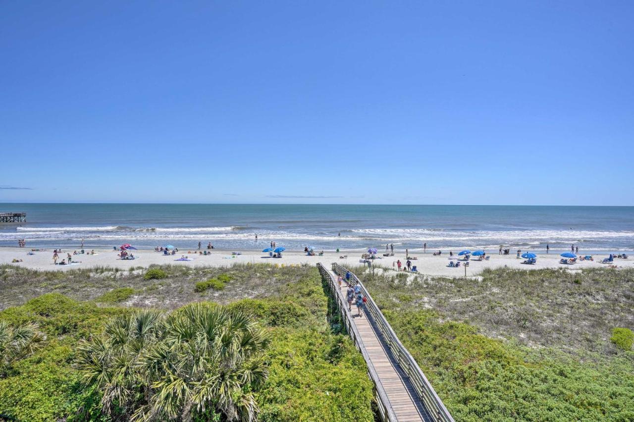 Isle Of Palms Beachfront Condo With Balcony And Pool! Exteriér fotografie