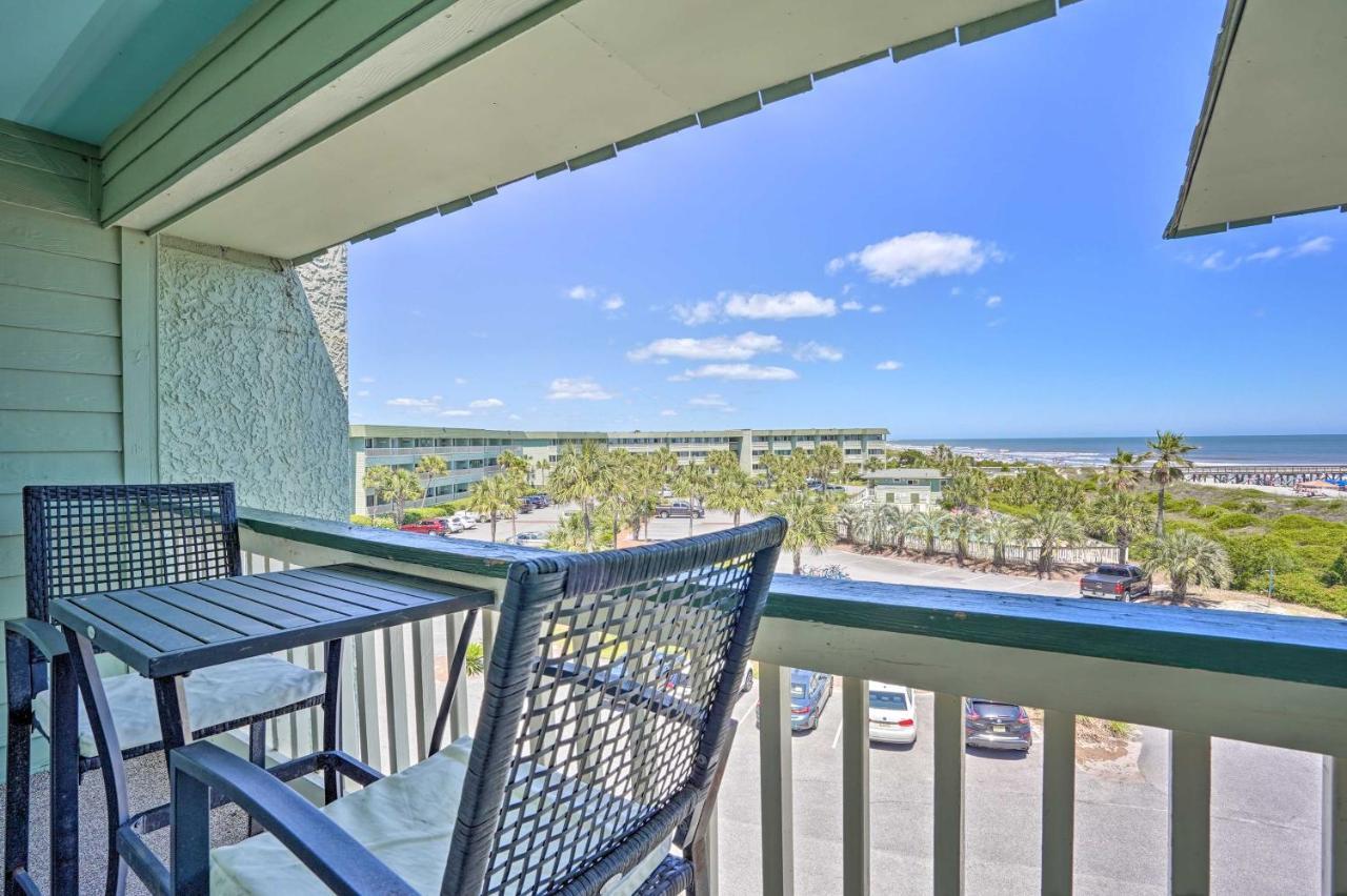 Isle Of Palms Beachfront Condo With Balcony And Pool! Exteriér fotografie