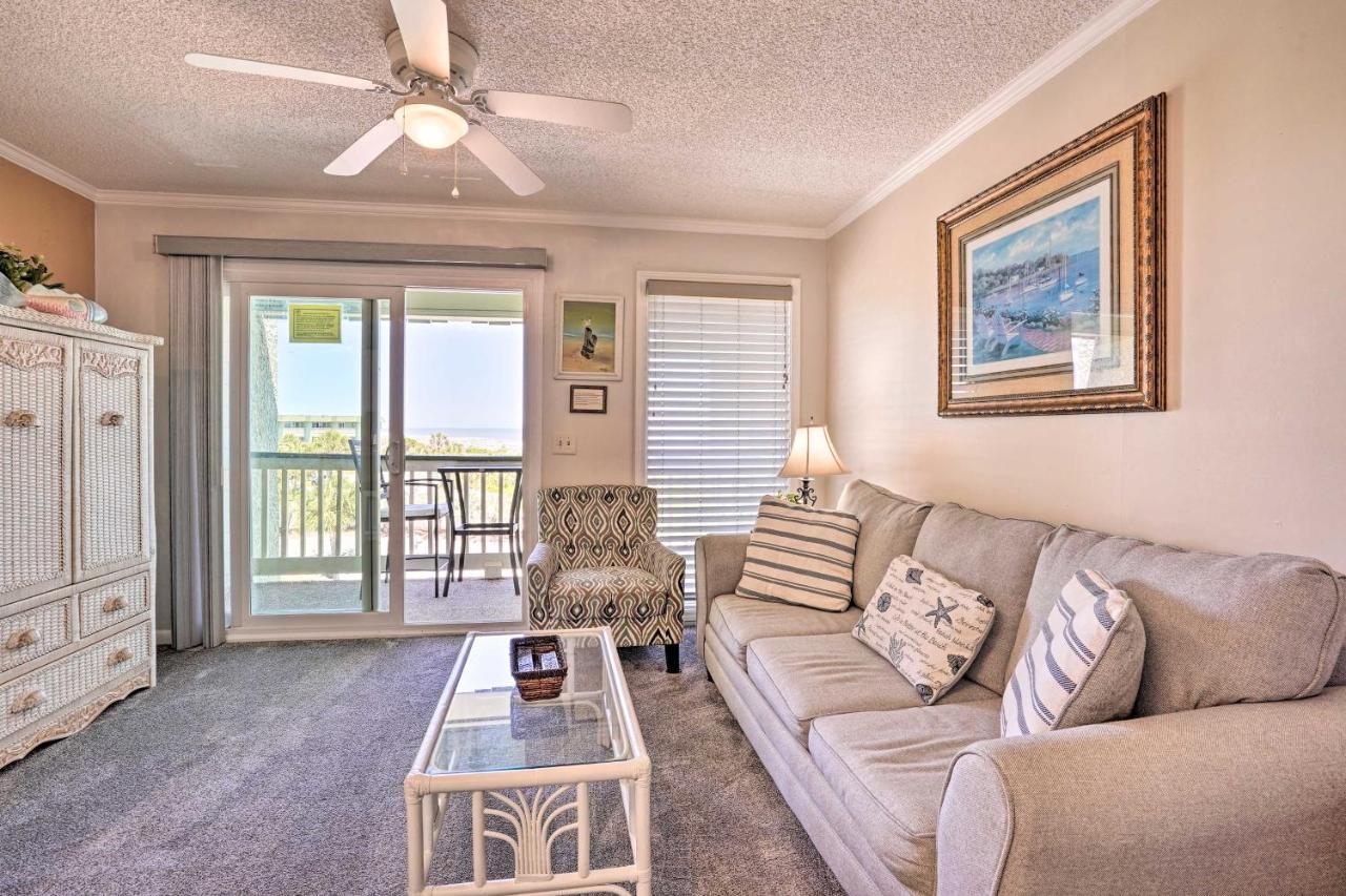 Isle Of Palms Beachfront Condo With Balcony And Pool! Exteriér fotografie