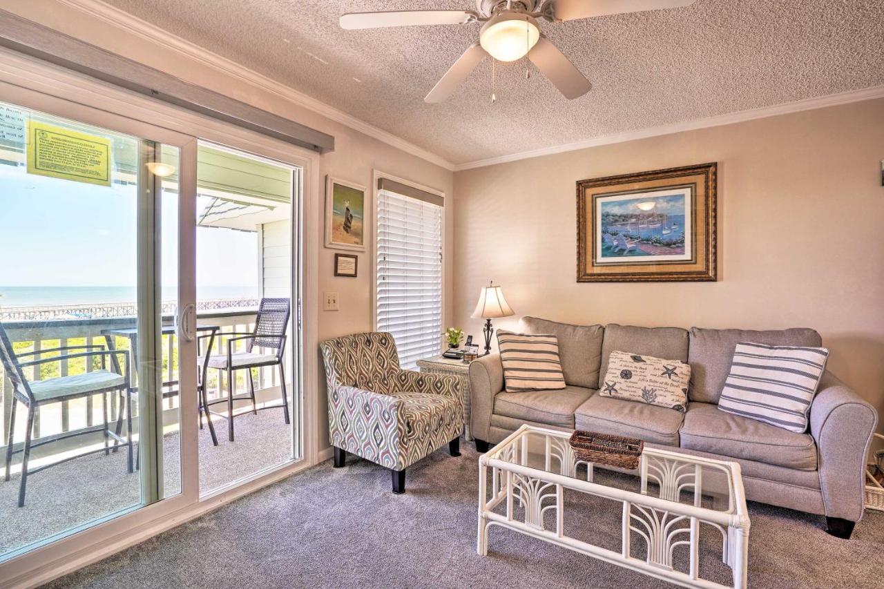 Isle Of Palms Beachfront Condo With Balcony And Pool! Exteriér fotografie
