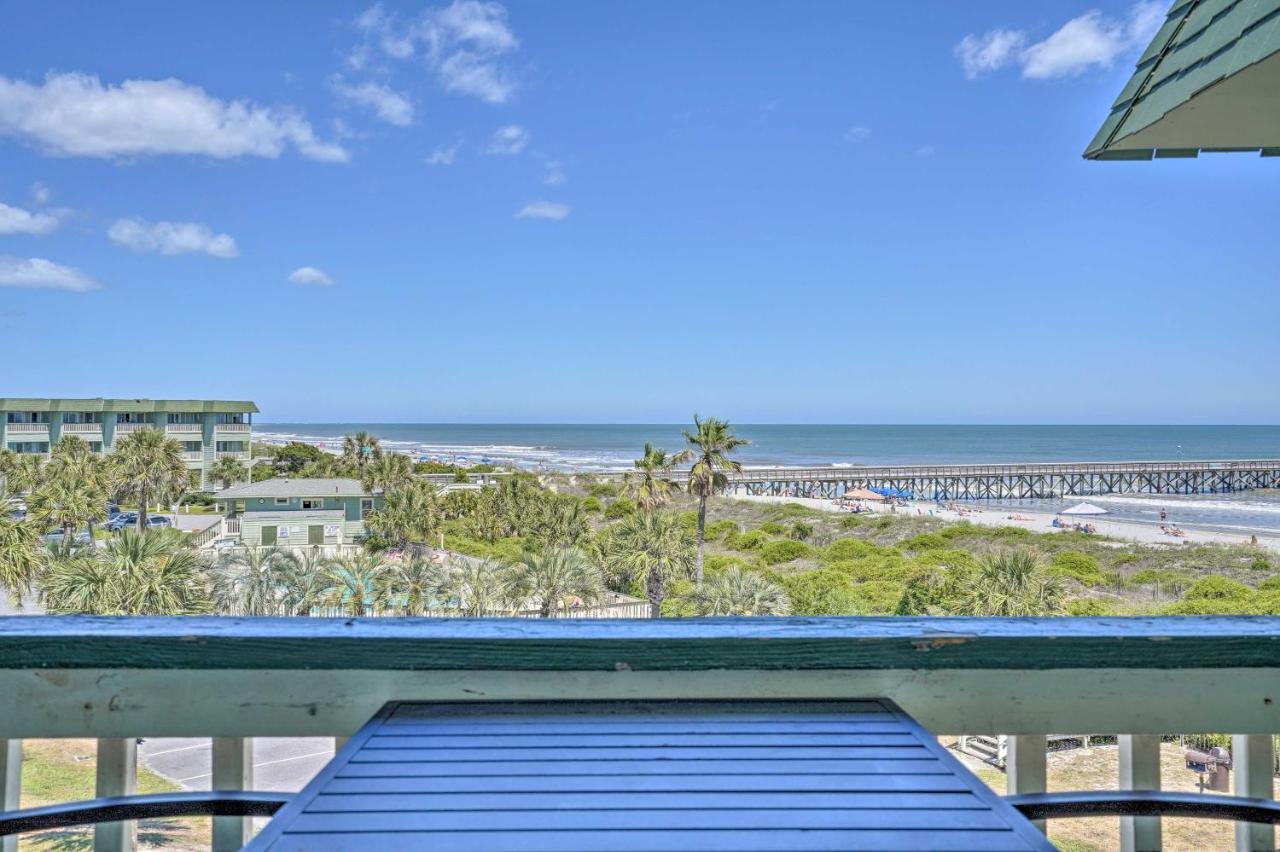Isle Of Palms Beachfront Condo With Balcony And Pool! Exteriér fotografie