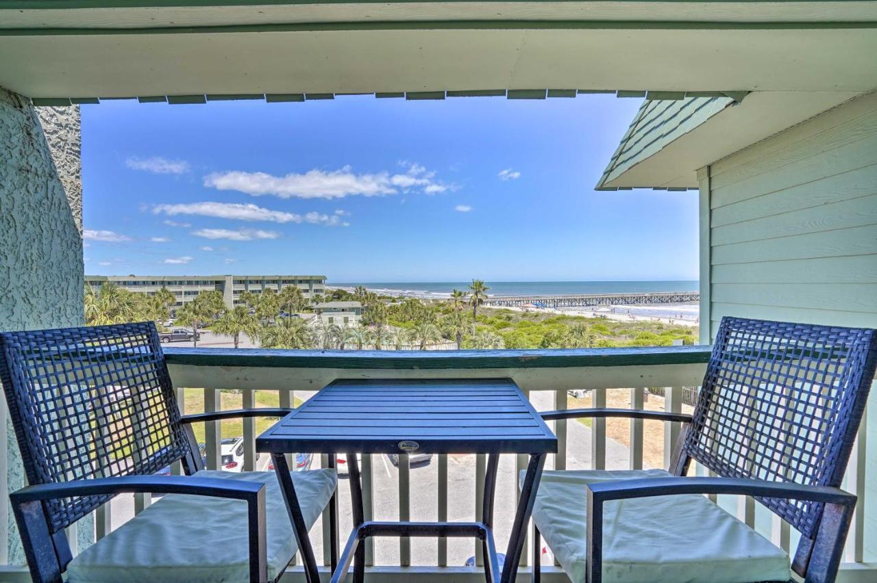 Isle Of Palms Beachfront Condo With Balcony And Pool! Exteriér fotografie