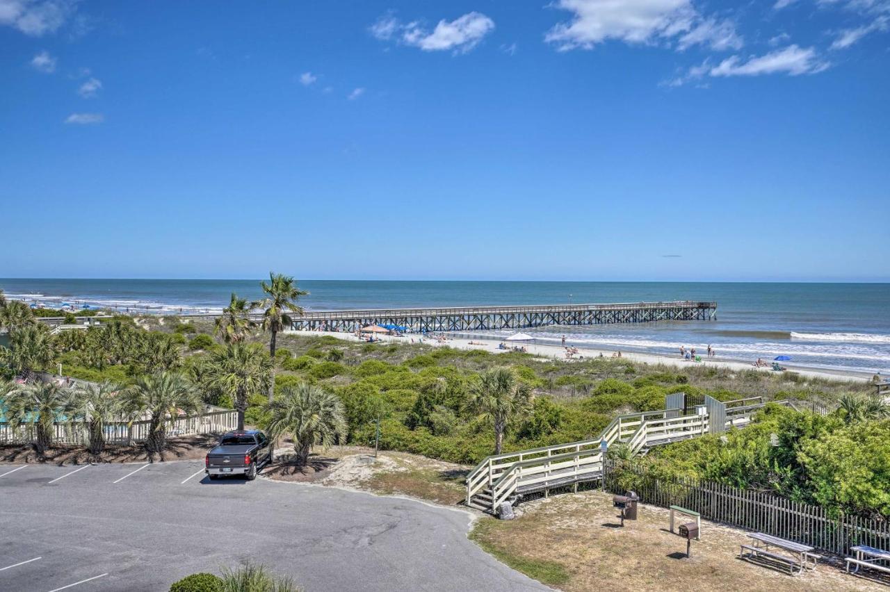 Isle Of Palms Beachfront Condo With Balcony And Pool! Exteriér fotografie