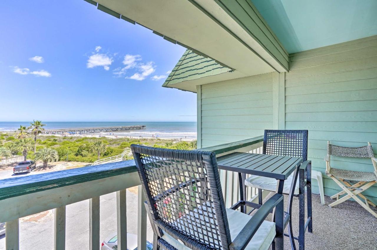Isle Of Palms Beachfront Condo With Balcony And Pool! Exteriér fotografie