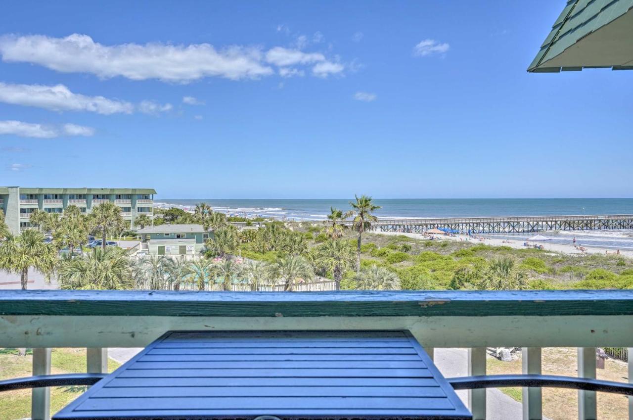 Isle Of Palms Beachfront Condo With Balcony And Pool! Exteriér fotografie
