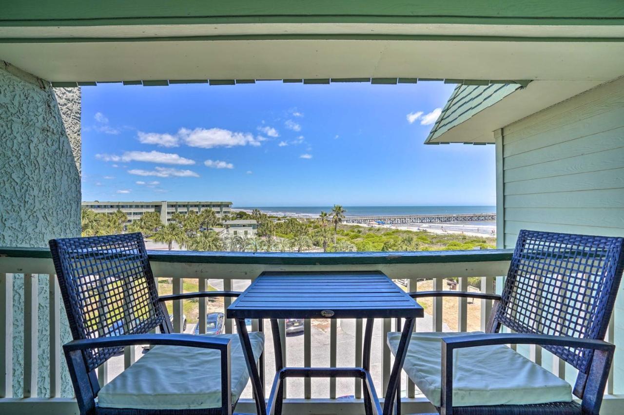 Isle Of Palms Beachfront Condo With Balcony And Pool! Exteriér fotografie