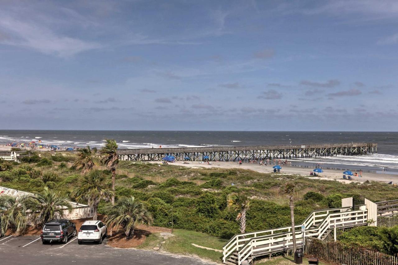 Isle Of Palms Beachfront Condo With Balcony And Pool! Exteriér fotografie